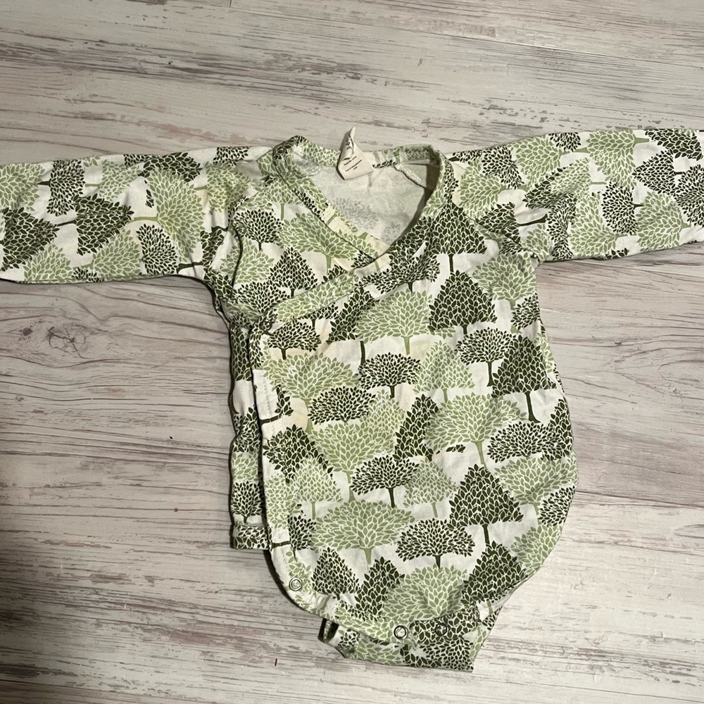 Kate Quinn Wrap Onesie Bodysuit 3-6M